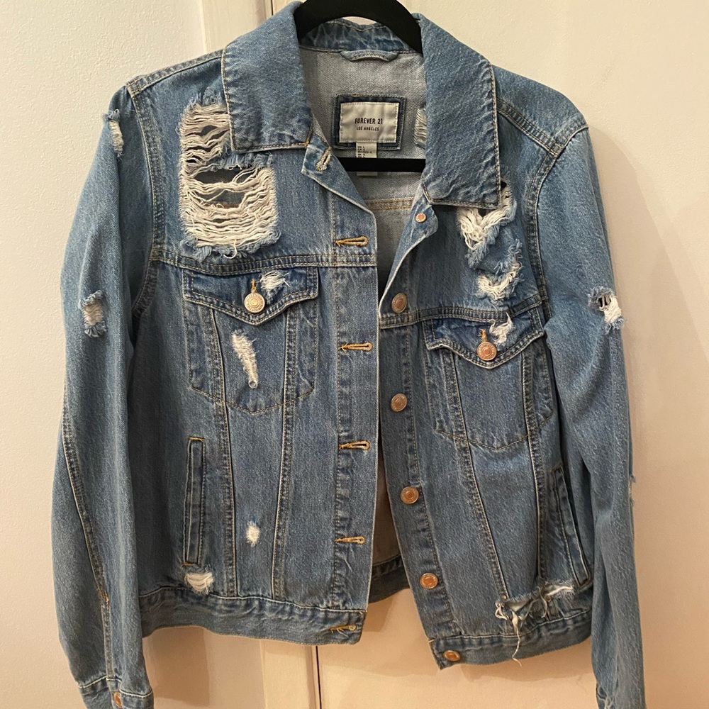 JEANS JACKET FOREVER 21